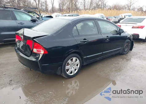 2008 Honda Civic Lx z USA, uszkodzony, nr VIN 1HGFA16518L073194
